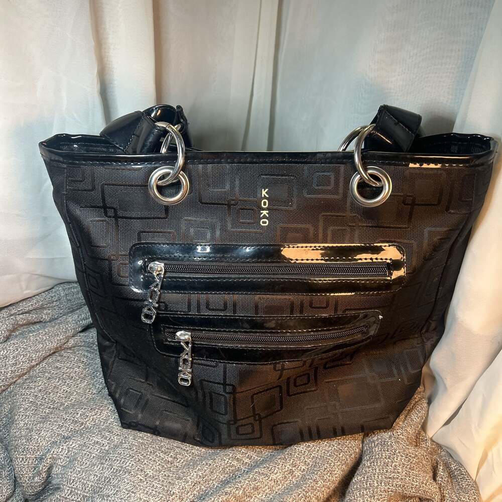 Koko Black Insulated Lunch Bag Tote Cooler (B8)